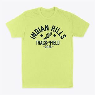 Indian Hills Elementary School Track and Field Classic Dad T-Shirt