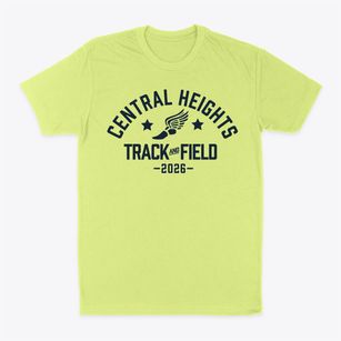 Central Heights High Track and Field Classic Dad T-Shirt