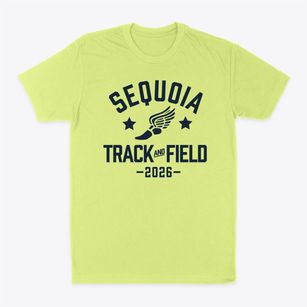 Sequoia School Track and Field Classic Dad T-Shirt