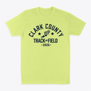 Clark County Christian School Track and Field Classic Dad T-Shirt