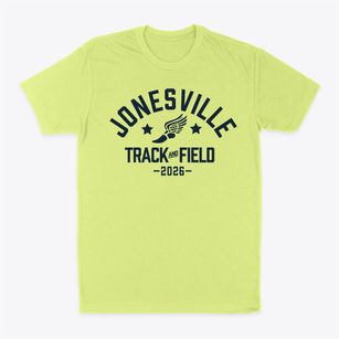 Jonesville Junior High School Track and Field Classic Dad T-Shirt