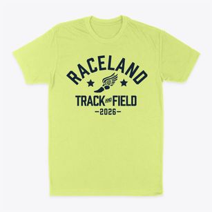 Raceland Upper Elementary School Track and Field Classic Dad T-Shirt