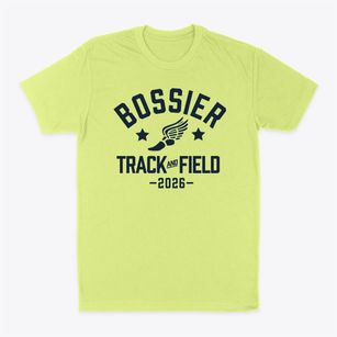 Bossier Life Skills Center Track and Field Classic Dad T-Shirt