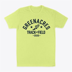 Greenacres Middle School Track and Field Classic Dad T-Shirt