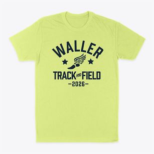 Waller Elementary School Track and Field Classic Dad T-Shirt