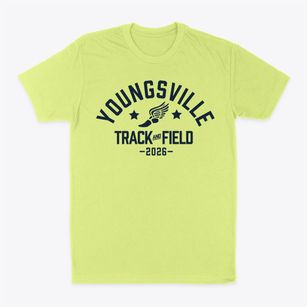 Youngsville Middle School Track and Field Classic Dad T-Shirt