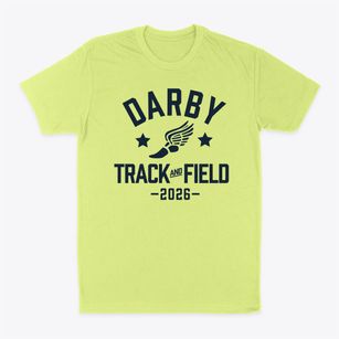 Darby Junior High School Track and Field Classic Dad T-Shirt