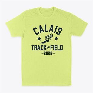 Calais Middle School Track and Field Classic Dad T-Shirt