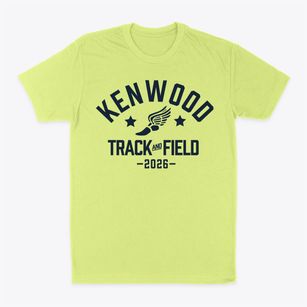 Kenwood Child Development Center Track and Field Classic Dad T-Shirt