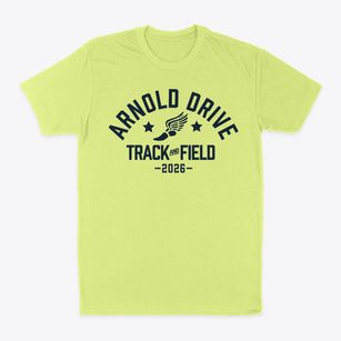 Arnold Drive Elementary School Track and Field Classic Dad T-Shirt