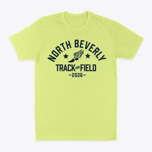 North Beverly Elementary School Track and Field Classic Dad T-Shirt