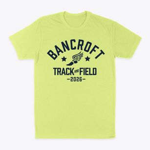 Bancroft Elementary School Track and Field Classic Dad T-Shirt