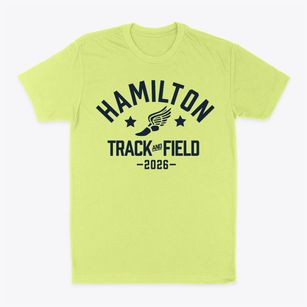 Hamilton Elementary School Track and Field Classic Dad T-Shirt