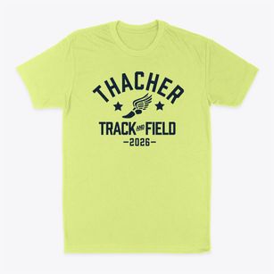 Thacher Elementary School Track and Field Classic Dad T-Shirt
