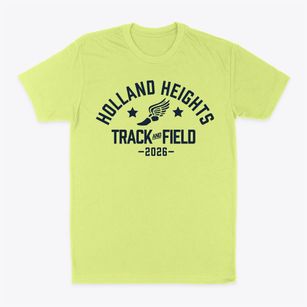 Holland Heights Elementary School Track and Field Classic Dad T-Shirt