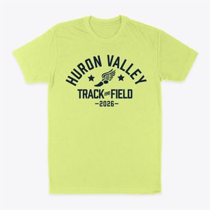 Huron Valley Lutheran School Track and Field Classic Dad T-Shirt