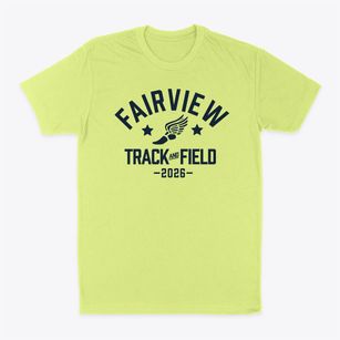 Fairview Area School Track and Field Classic Dad T-Shirt