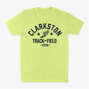 Clarkston High School Track and Field Classic Dad T-Shirt
