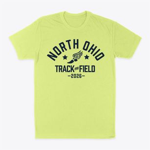 North Ohio Elementary School Track and Field Classic Dad T-Shirt