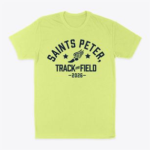 Saints Peter, Paul, & Michael Middle Track and Field Classic Dad T-Shirt