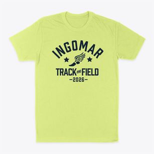 Ingomar Attendance Center Track and Field Classic Dad T-Shirt