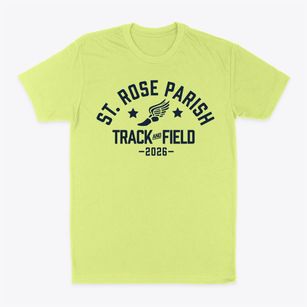 St Rose Parish Track and Field Classic Dad T-Shirt