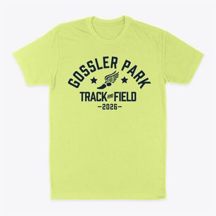 Gossler Park Elementary School Track and Field Classic Dad T-Shirt