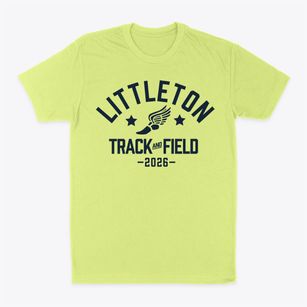 Littleton Senior High School Track and Field Classic Dad T-Shirt