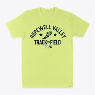Hopewell Valley Central High School Track and Field Classic Dad T-Shirt