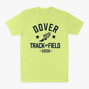 Dover High School Track and Field Classic Dad T-Shirt