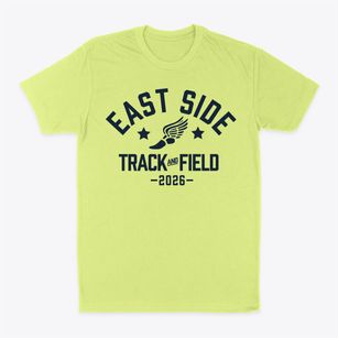 East Side Elementary School Track and Field Classic Dad T-Shirt