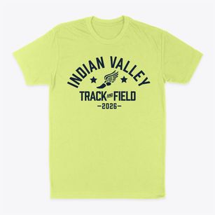 Indian Valley High School Track and Field Classic Dad T-Shirt