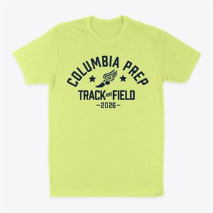 Columbia Prep School Track and Field Classic Dad T-Shirt