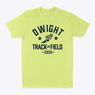 Dwight School Track and Field Classic Dad T-Shirt