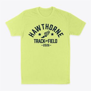 Hawthorne Junior High School Track and Field Classic Dad T-Shirt