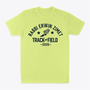 Rabbi Erwin Zimet Hebrew Day School Track and Field Classic Dad T-Shirt