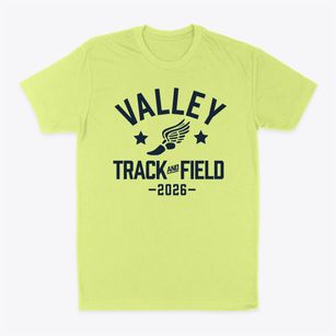 Valley Christian Middle School Track and Field Classic Dad T-Shirt