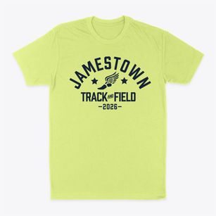 Jamestown Elementary School Track and Field Classic Dad T-Shirt