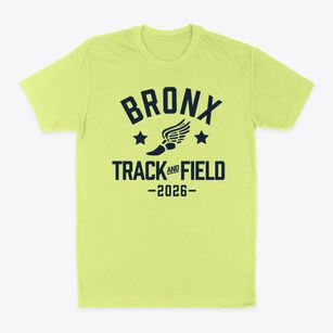 Bronx International Academy Track and Field Classic Dad T-Shirt