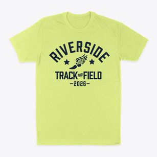 Riverside Elementary School Track and Field Classic Dad T-Shirt