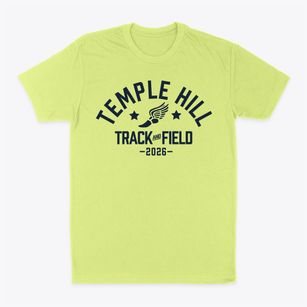 Temple Hill Elementary School Track and Field Classic Dad T-Shirt