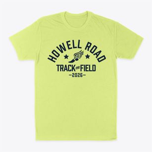 Howell Road Elementary School Track and Field Classic Dad T-Shirt