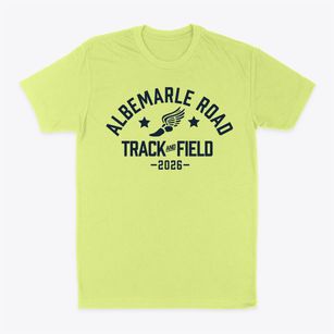 Albemarle Road Elementary School Track and Field Classic Dad T-Shirt