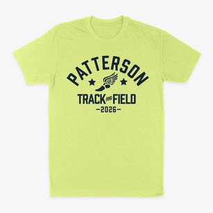 Patterson School Track and Field Classic Dad T-Shirt