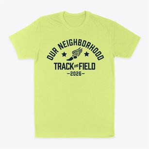 Our Neighborhood School Track and Field Classic Dad T-Shirt
