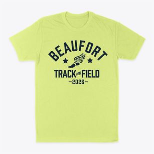 Beaufort Middle School Track and Field Classic Dad T-Shirt