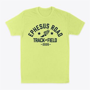 Ephesus Road Elementary School Track and Field Classic Dad T-Shirt