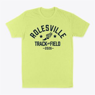 Rolesville Middle School Track and Field Classic Dad T-Shirt