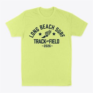 Long Beach Surf Track and Field Classic Dad T-Shirt