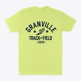 Granville Middle School Track and Field Classic Dad T-Shirt